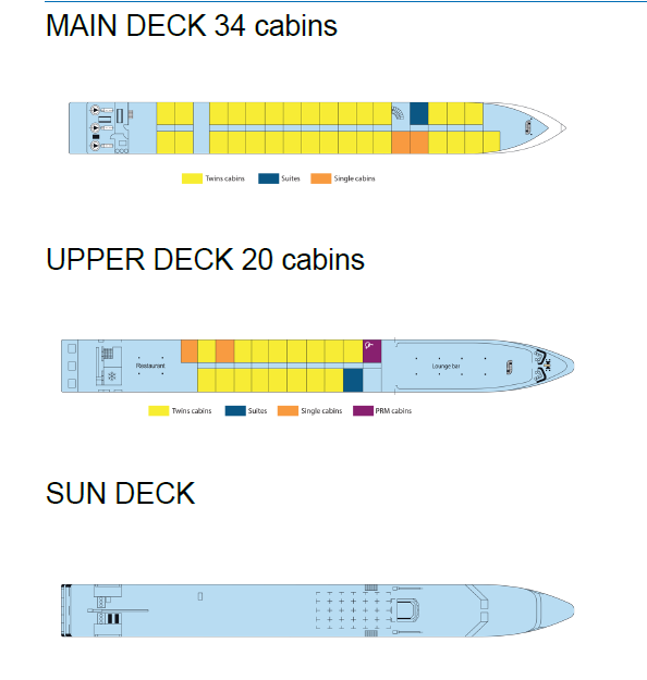 MS Camargue new deck plan